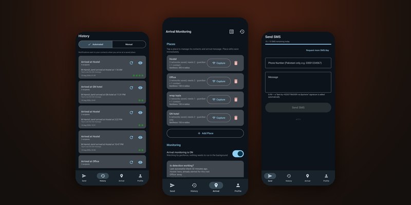 Spotwire - Tells the people who are waiting that somebody arrived.